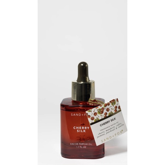 Other - Sand + Fog Cherry Silk Perfume Oil Dropper 1.7 oz EDP Cherry Coffee Jasmine